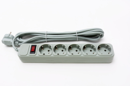 Фільтр живлення ProLogix (PRS-075P5-45G) 0.75 мм, 5 розеток, 4.5 м, сірий Фільтр живлення ProLogix (PRS-075P5-45G) 0.75 мм, 5 розеток, 4.5 м, сірий