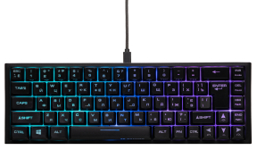 Клавіатура 2E Gaming KG350UBK RGB Ukr Black USB (2E-KG350UBK) Клавіатура 2E Gaming KG350UBK RGB Ukr Black USB (2E-KG350UBK)