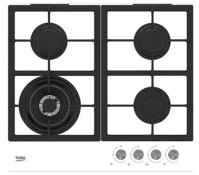 Варильна поверхня газова Beko HILW64225SW Варильна поверхня газова Beko HILW64225SW